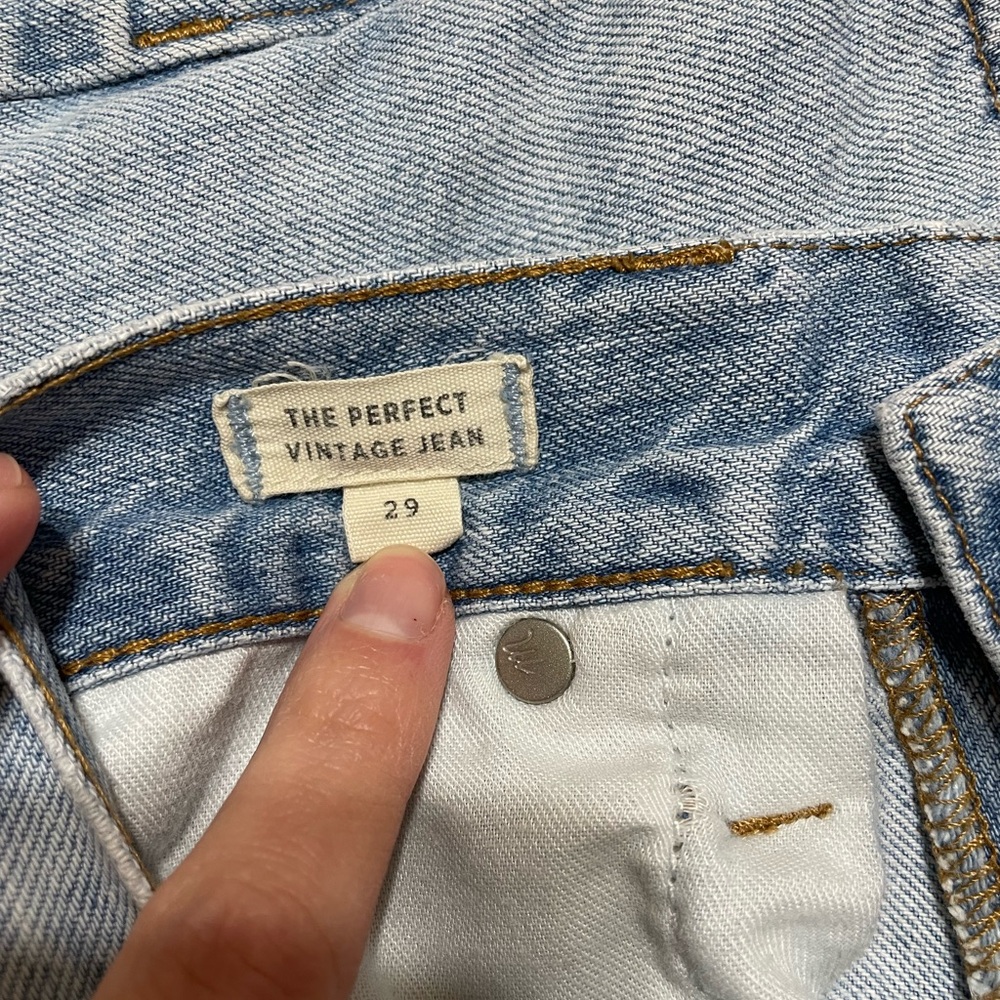 Madewell Perfect Vintage Jean Sz. 29 - Picture 6 of 7